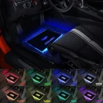 Aston Martin LOGO LED Floor Mat Remote Control
