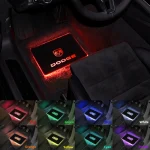 Dodge Auto LED Floor Mats
