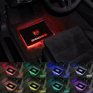 Dodge Auto LED Floor Mats