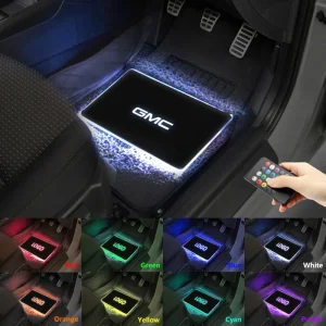 GMC Lighted LOGO Car Floor Mat