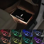 Lincoln LOGO LED Floor Mat Remote Control