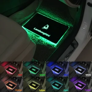 Lamborghini Colorful Shined Car Floor Mats