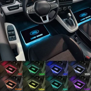 Land Rover LED Floor Mats Plates