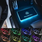 Mercedes-Benz LOGO LED Floor Mats