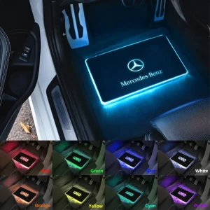 Mercedes-Benz LOGO LED Floor Mats