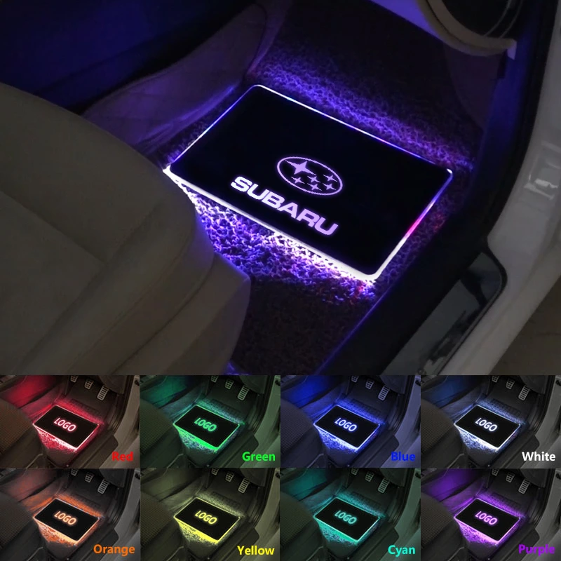 Subaru LOGO LED Floor Mat
