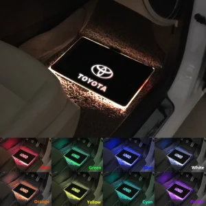 Toyota Colorful LED Car Floor Mats