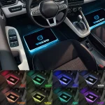 VOLVO Illuminated Floor Mat Colorful Plate